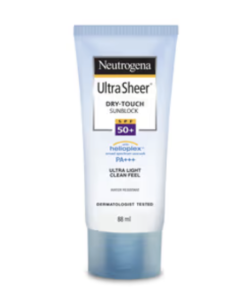 Sunscreen for oily skin