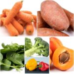 vegetables having retinol