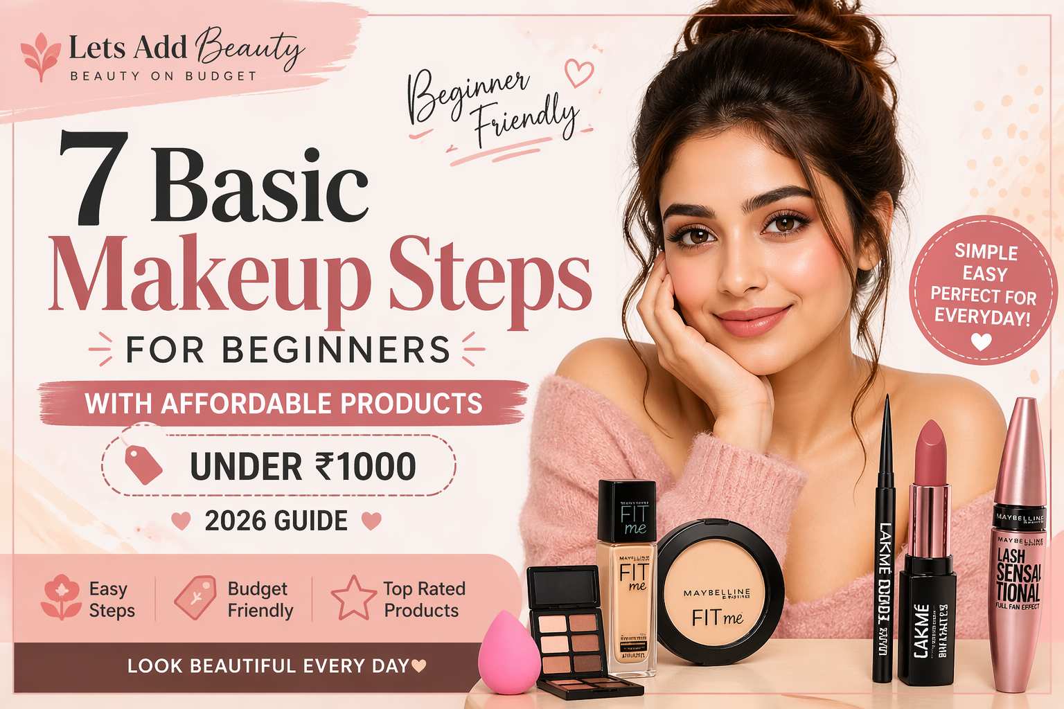 basic makeup steps for beginners
