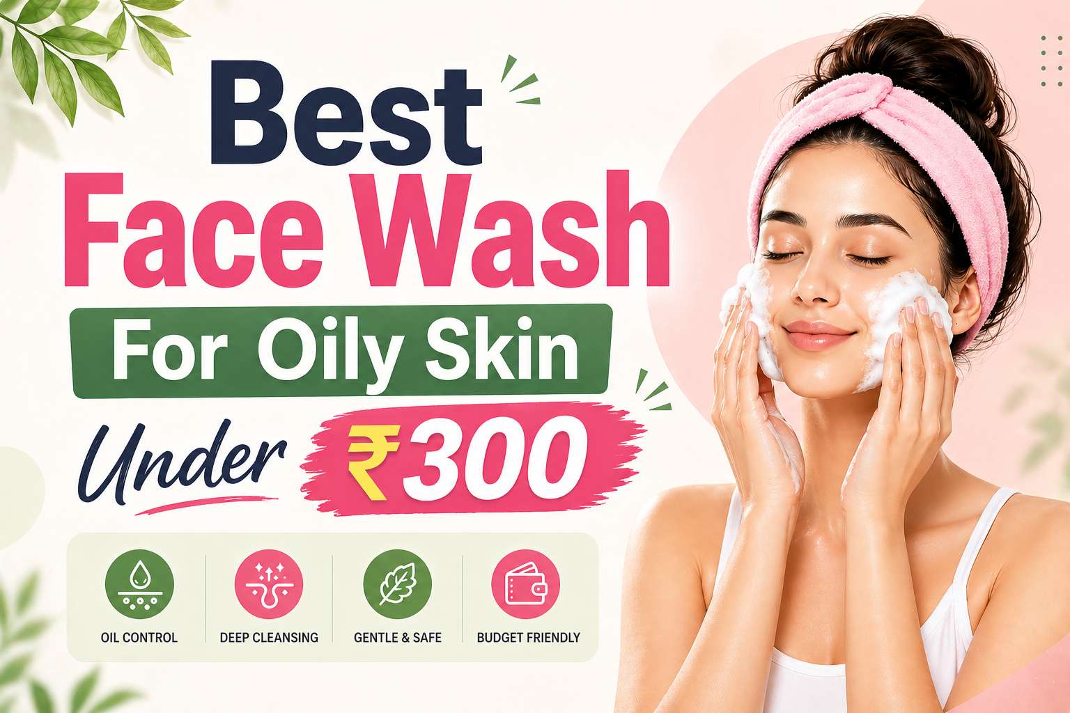 face wash for oily skin under 300