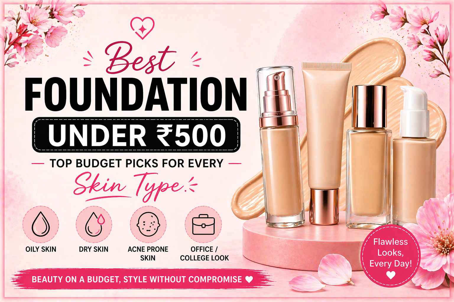 foundation under 500