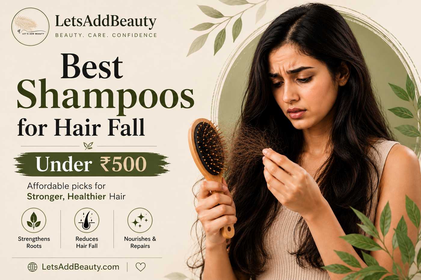 best shampoos for hair fall under 500 in India for stronger healthier hair